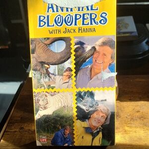Animal Bloopers VHS Tape